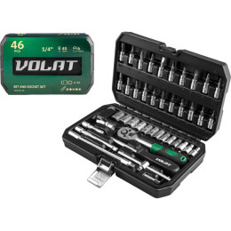 Набор головок и бит 46пр. ВОЛАТ