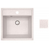 Мойка кухонная из искусственного камня STAR песочный 510х505 мм, AV Engineering