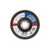Круг лепестковый 125х22.2 мм K80 конический STANDARD FOR METAL BOSCH