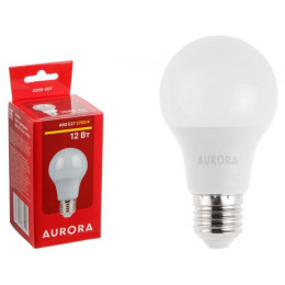 Лампа светодиодная A60 СТАНДАРТ 12Вт 230В E27 2700K AURORA