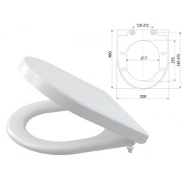 Сиденье для унитаза Softclose, Alcaplast