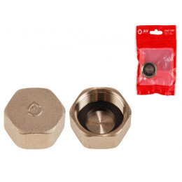 Заглушка 3/4" вн. с прокладкой, AV Engineering (инд. упак.)