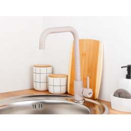 Смеситель для кухни (SUS 304) D35, серия ZAR песочный AV Engineering