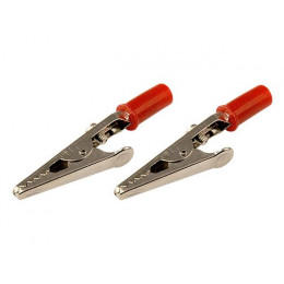 Зажим «крокодил», длина 53 мм, ток 15A, (2шт.) (пакет) REXANT