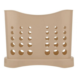 Сушилка для столовых приборов, Stockholm, 168х84х133 мм., шоколадный мокко, PLAST TEAM