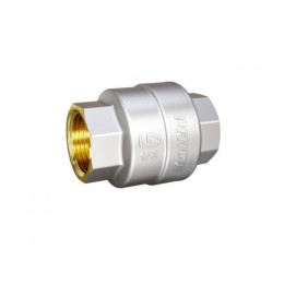 Клапан обратный 1/2" вн.-вн. пружинный латунный шток, LD