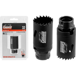 Коронка биметаллическая  d32 мм PROGRESSOR GEPARD