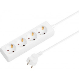 Удлинитель 3м (4 роз., 2,2кВт, с/з, ПВС 3х0,75) Юпитер