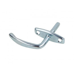 Ручка завертки врезной, цинк STARFIX