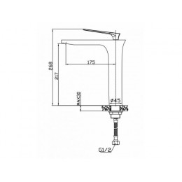Смеситель для кухни (Lt) D35, серия JWL AV Engineering