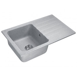 Мойка кухонная из искусственного камня ART серый 770х475 мм, AV Engineering