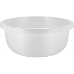 Таз круглый, 9,5 л, Rock'n'Roll, белый, Spin&Clean