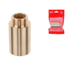 Удлинитель 3/4" вн.-нар. х 50 мм, AV Engineering (инд. упак.)