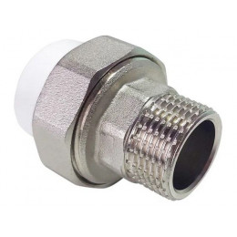 Американка ПП (усил.) нар. 20х1/2", бел. РТП