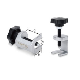 Съемник поводков стеклоочистителей TOPTUL