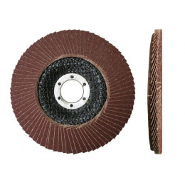 Круг лепестковый 150х22мм А36 плоск. КЛТ1 LUGAABRASIV