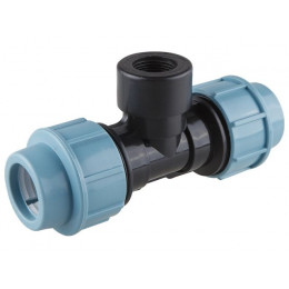 Тройник ПЭ 20 х 3/4" вн., AV Engineering