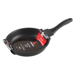 Сковорода литая ф 24х5.5 см, алюм., антиприг. покр., серия Black, PERFECTO LINEA