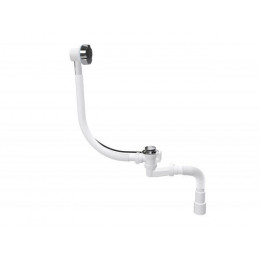 Сифон для ванны автомат, с гибкой трубой 1 1/2" - 40/50 мм, AV Engineering