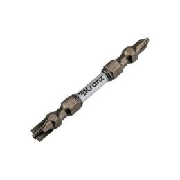 Бита для шуруповерта PH/SL1 x PH/SL2х65 мм (2 шт/уп) KRANZ