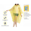 Дождевик-пончо, желтый, PERFECTO LINEA