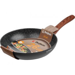 Сковорода ф 26х5.0 см, алюм., антиприг. покр., для индукц. плит, серия Hardy Plus, PERFECTO LINEA