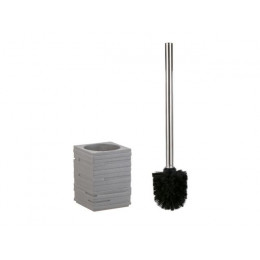 Ершик с подставкой WEATHERED SAND, серый, PERFECTO LINEA