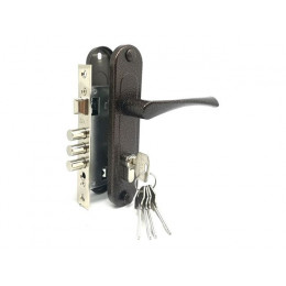 Замок врезной Зенит ЗВ7-60.1 (медь)