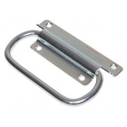 Ручка откидная, белый цинк. STARFIX