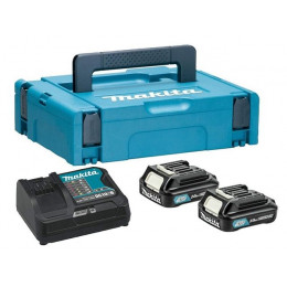 Комплект аккумулятор 12.0 В BL1020B 2 шт. + зарядное устройство DC10SB в кейсе