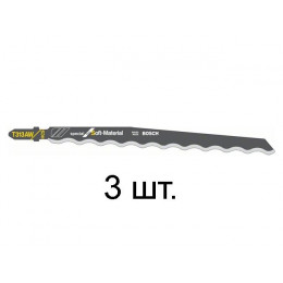 Пилка лобз. по мягким матер. T313AW (3 шт.) BOSCH