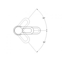 Смеситель для умывальника D35-C, серия 390 ECONOCE