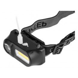 Фонарь налобный светодиодный аккум. 3Вт+3Вт ЮПИТЕР