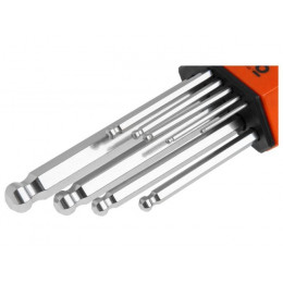 Набор ключей шестигр. 1,5-10мм 9шт длинн. с шар. PRO STARTUL (PRO-89209)