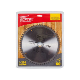 Диск пильный 250х32/30 мм 60 зуб. по дереву WORTEX