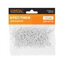Крестики д/кафеля 1,5мм 200шт STARTUL MASTER (ST4404-15)