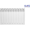Радиатор алюминиевый 500/80, 10 секций SAS