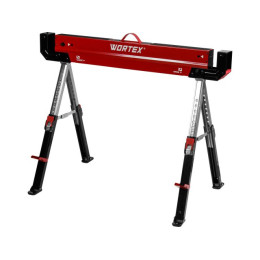 Козлы строительные регулируемые Wortex SAS 1180 макс 590 кг, высота 617-815 мм, длина 1085 мм