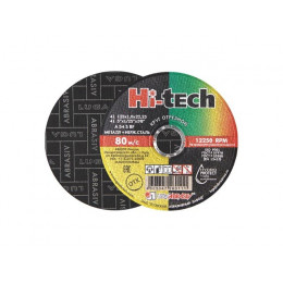 Круг отрезной 125х0.8x22.2 мм для металла HI-TECH LUGAABRASIV