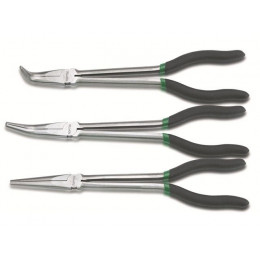 Длинногубцы 280мм изогнутые 45° TOPTUL