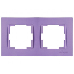 Рамка 2-ая горизонтальная пурпурная, RITA, MUTLUSAN