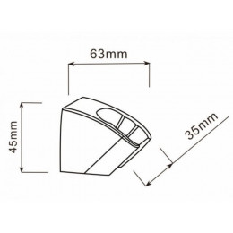 Держатель для душевой лейки A5-008, a-five