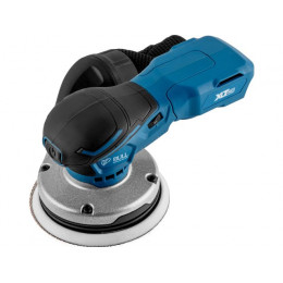 Аккум. эксцентриковая шлифмашина BULL CRS 1218 E в кор. XLTpro SOLO БЕСЩЁТ., 18 В, 125 мм