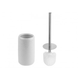 Ершик с подставкой OCEANIC SANDS, белый, PERFECTO LINEA