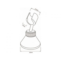 Держатель для душевой лейки AVSSS-054 AV Engineering