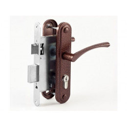 Замок врезной Омега ЗВ7 (медь)