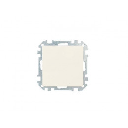 Выключатель 1 клав. проходной (скрытый) бежевый, Стиль, BYLECTRICA