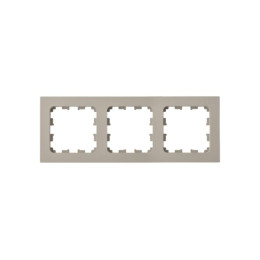 Рамка 3-местная песочная Astrum, BYLECTRICA