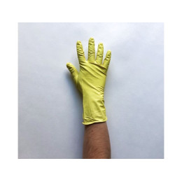 Перчатки латексные хозяйственные р-р 8/M LIBRY (инд. уп.)