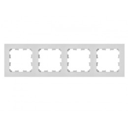 Рамка 4-местная белая, Astrum, BYLECTRICA